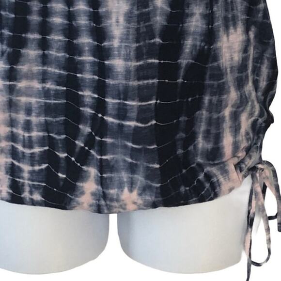 A Pea In The Pod Maternity Tie Dye Sleeveless Tee XS NWT Blue Pink Summer - Picture 3 of 12